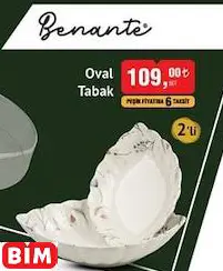 BENANTE OVAL  TABAK